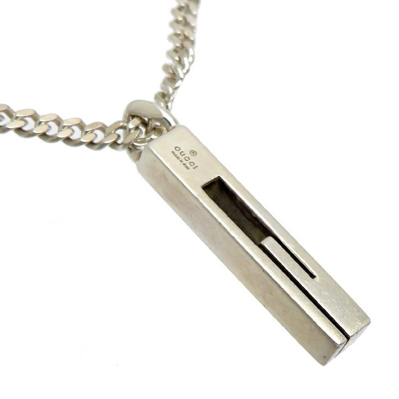 Gucci GG Motif Necklace Silver - Picture 2 of 8